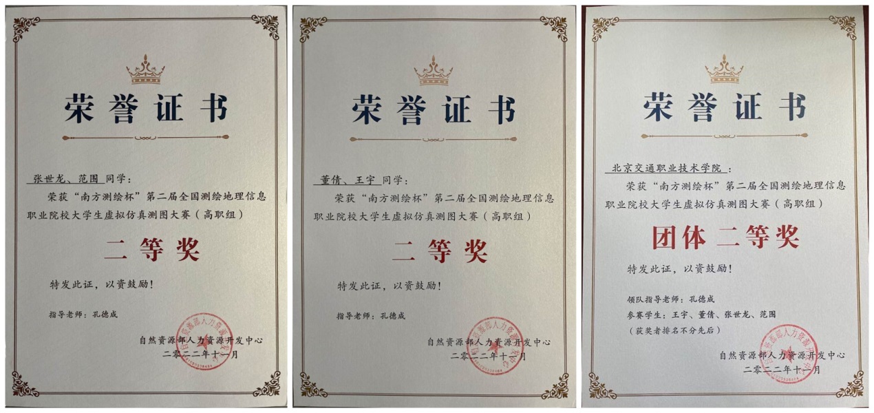 说明: I:\新闻稿、微信公众号\上传资料\2023年1-6\2023.2.19我校在第二届全国测绘地理信息职业院校大学生虚拟仿真测图大赛中获奖.files\证书合并.jpg